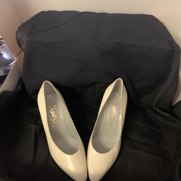 Yves Saint Laurent Beige Leather Pumps Size EU 36/ US 6 - Picture 14 of 15